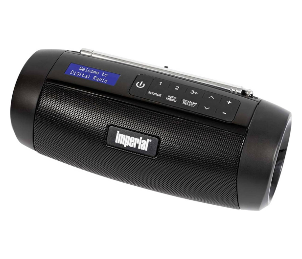 IMPERIAL Imperial DABMAN GO DAB+ / FM Compact Radio Black - 1535013 - zdjęcie 2